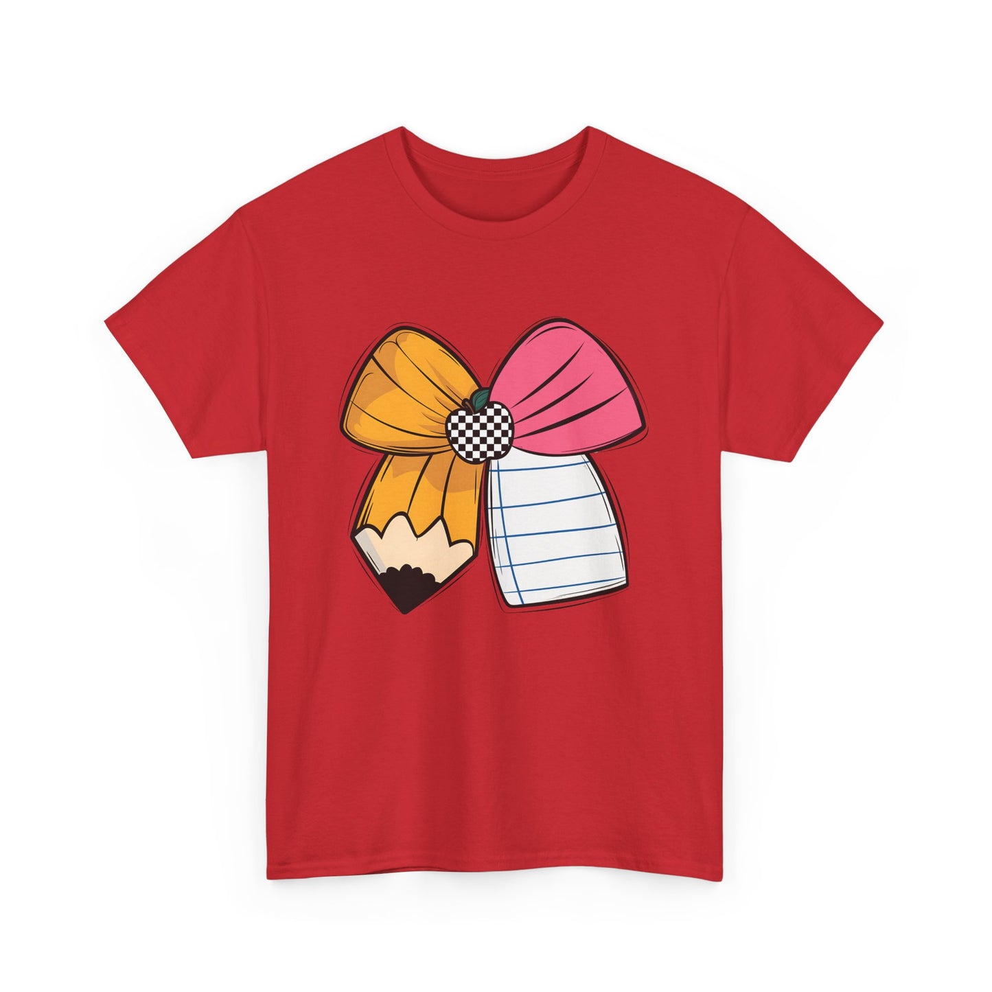 Cute Pencil Bow Personalize Tee