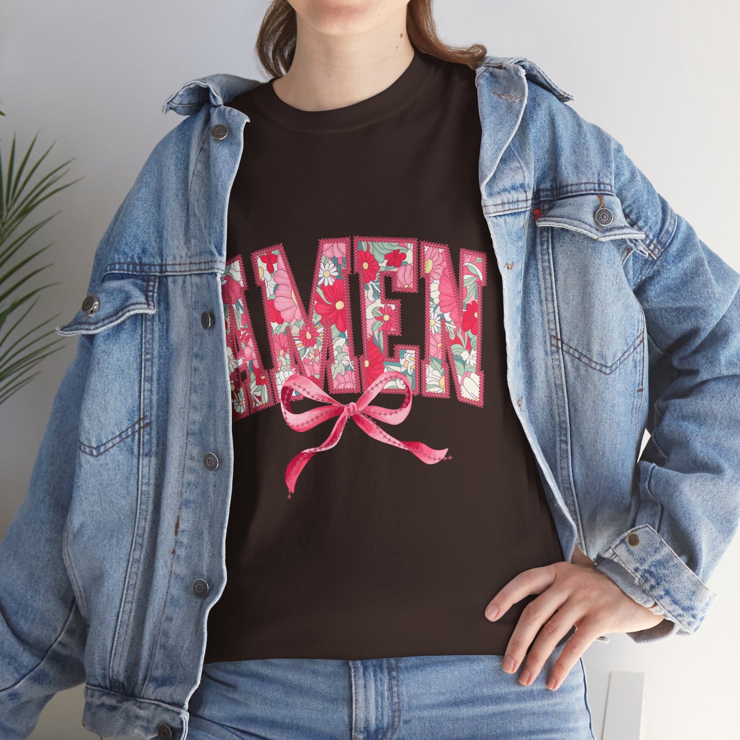 Floral Amen Tee