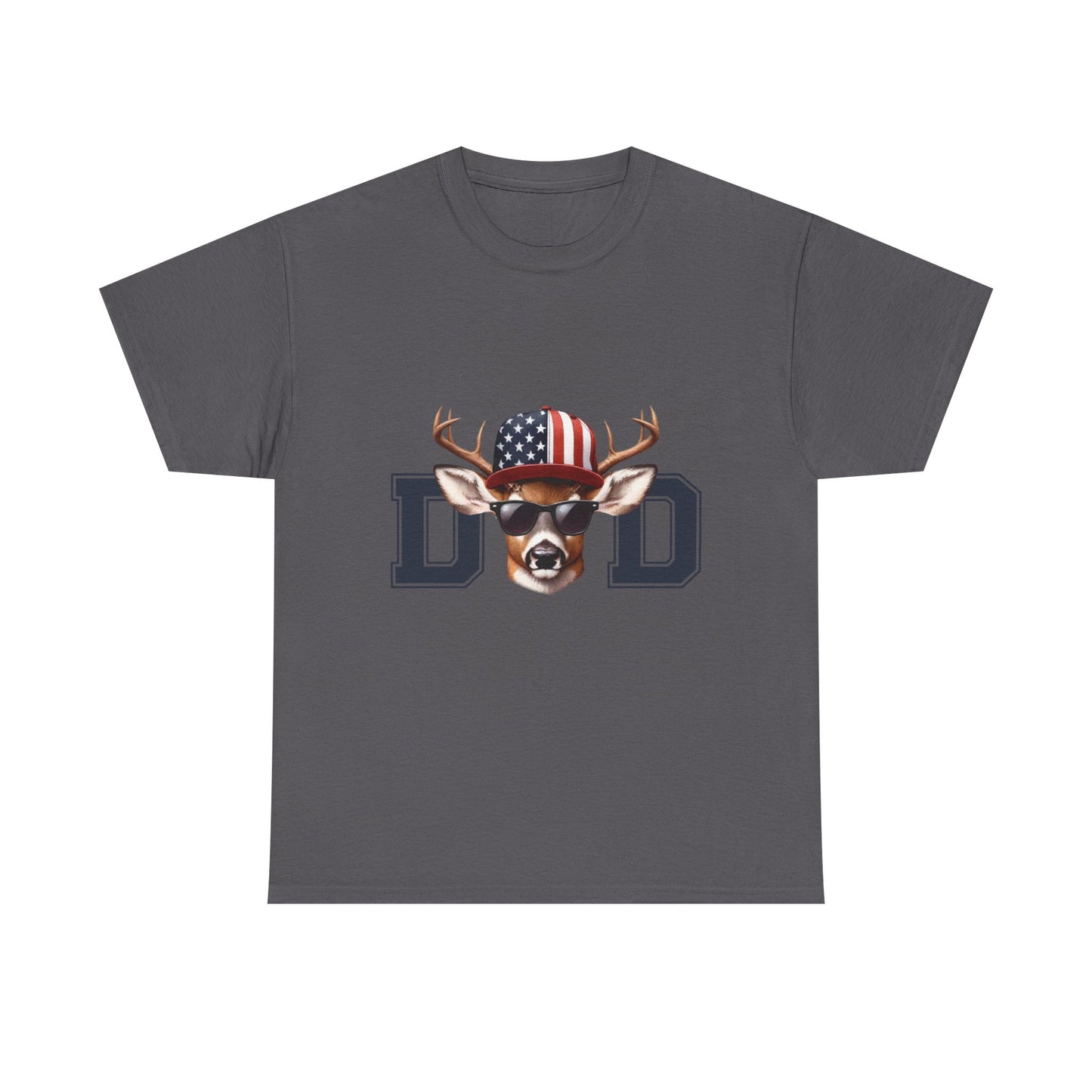 Patriotic Dad Deer Tee