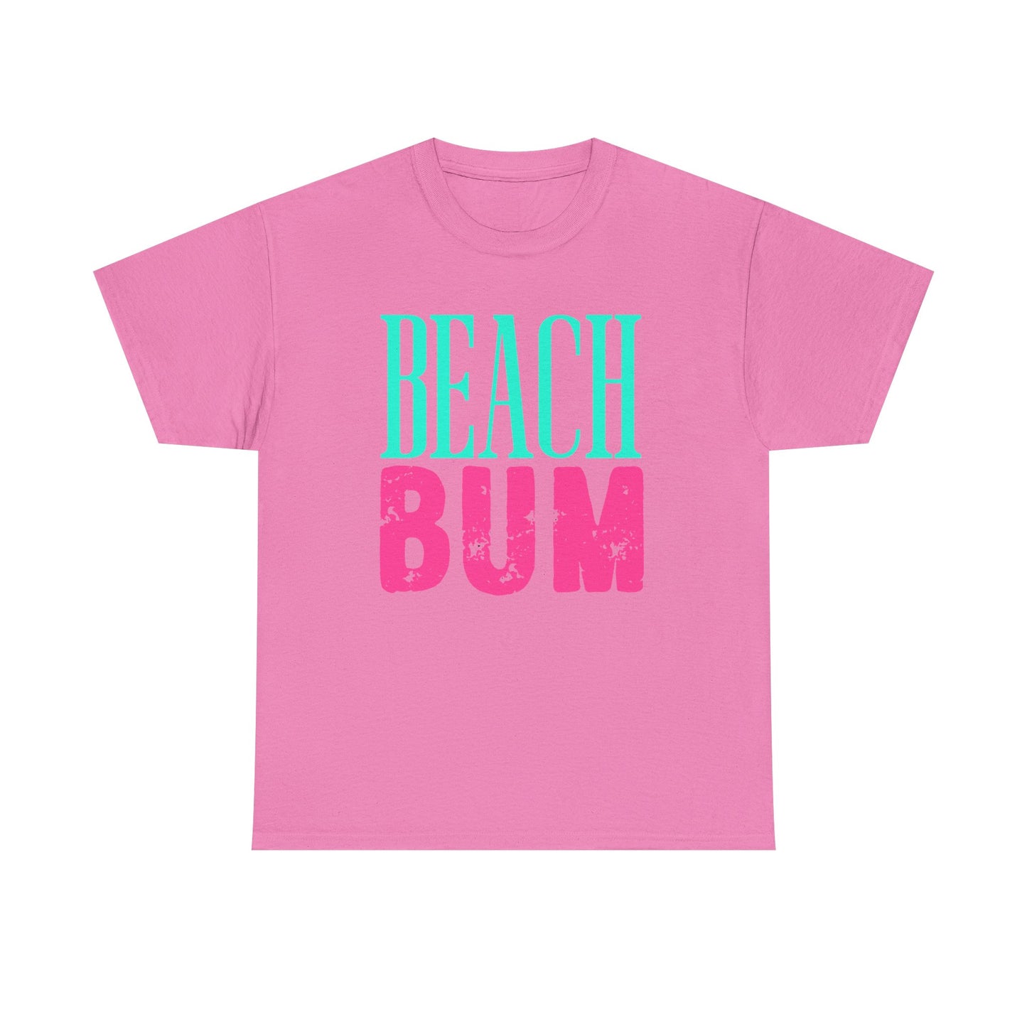 Beach Bum Unisex Heavy Cotton Tee | Perfect for Summer, Beach Days, Vacation, Casual Wear, Gifts