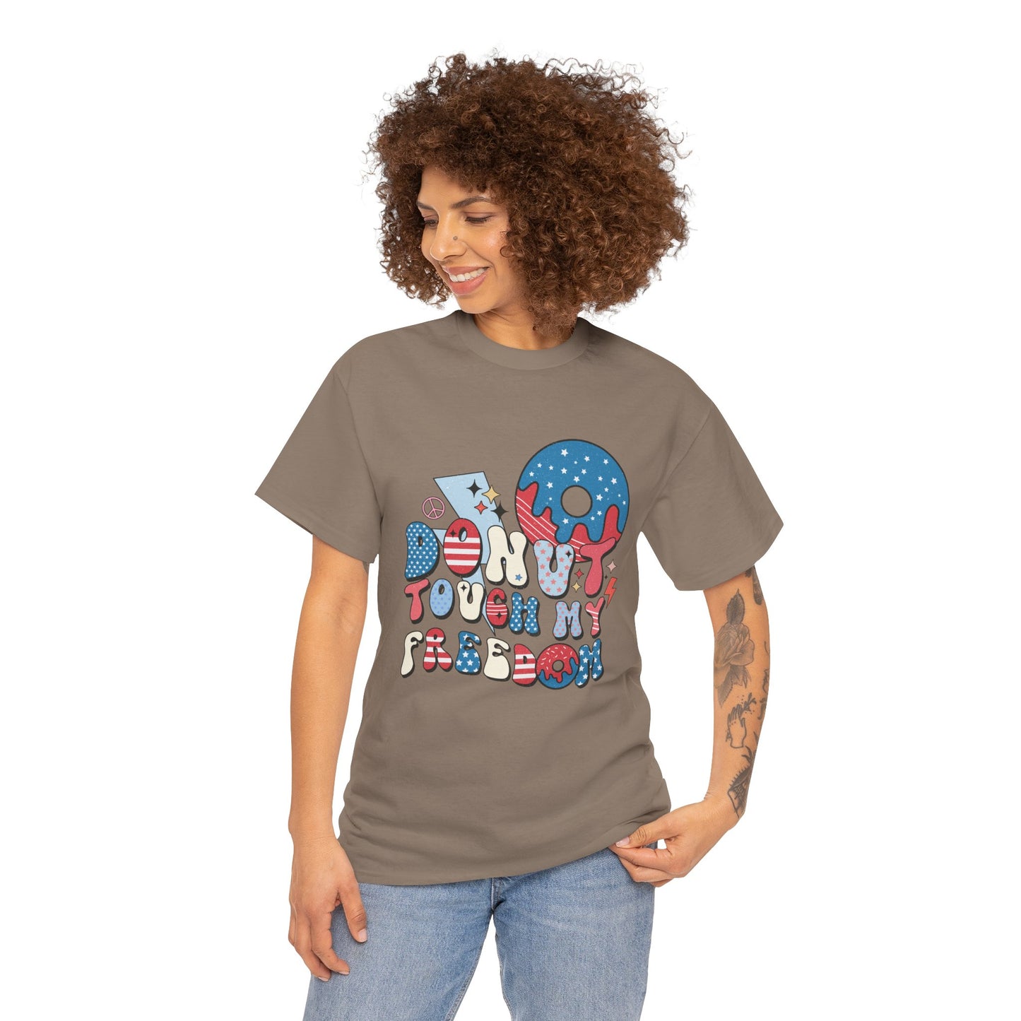 Patriotic Don't Touch My Freedom  T-shirt