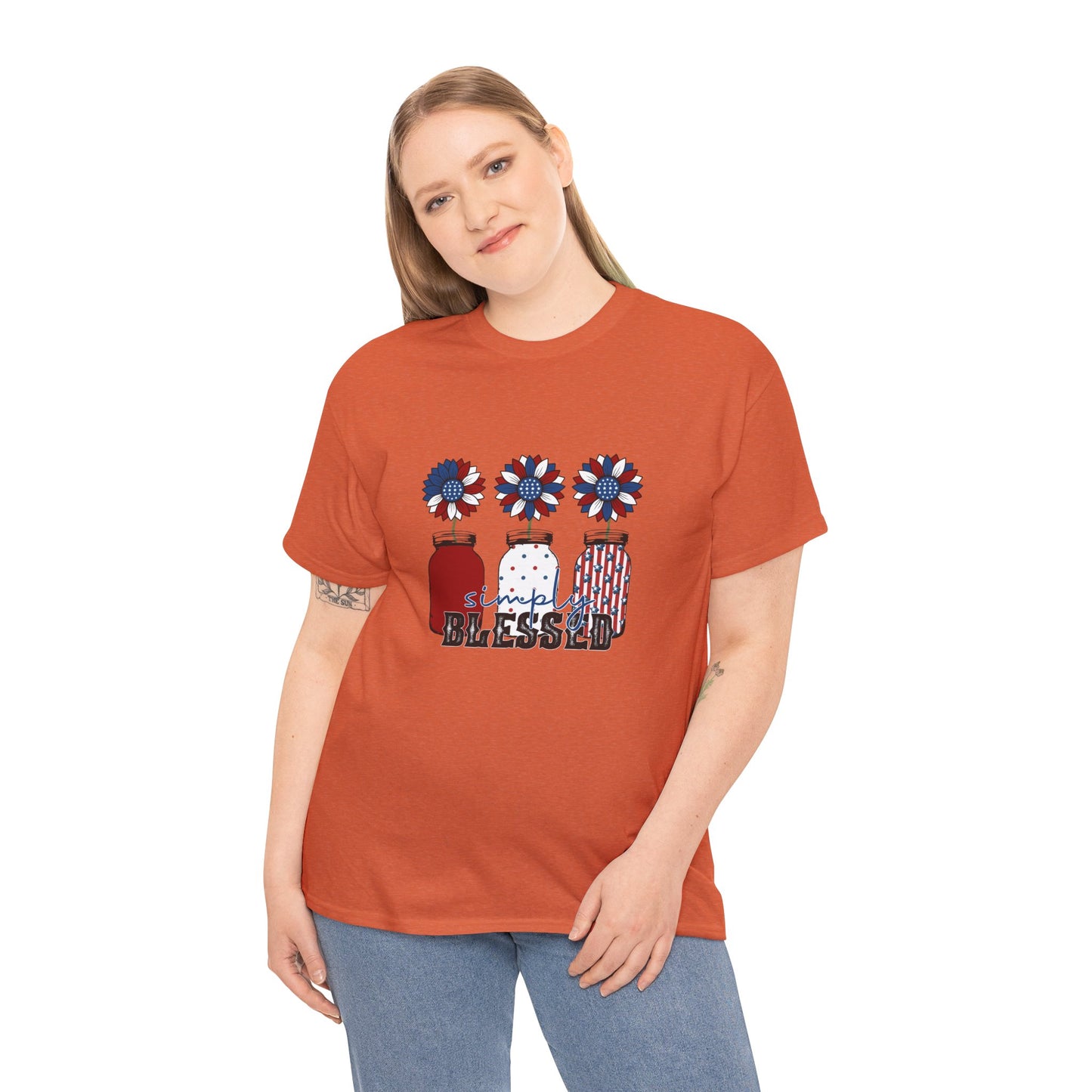 Patriotic Blessed Tee