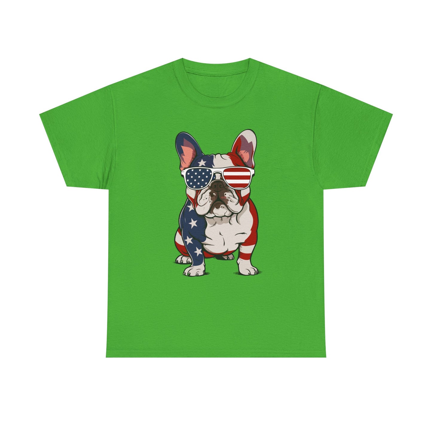 Patriotic French Bulldog Tee
