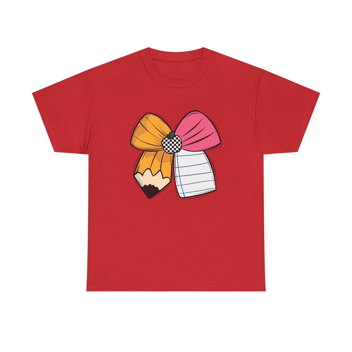 Cute Pencil Bow Personalize Tee