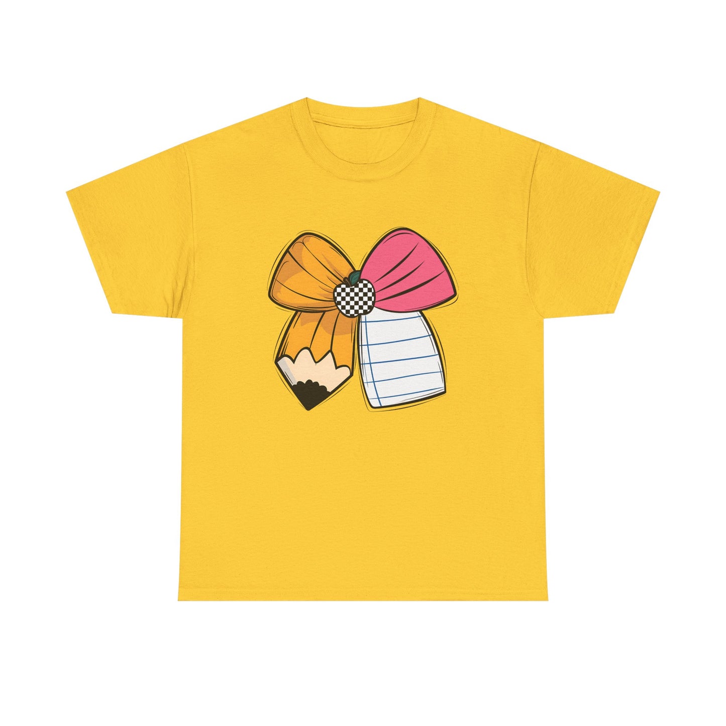 Cute Pencil Bow Personalize Tee