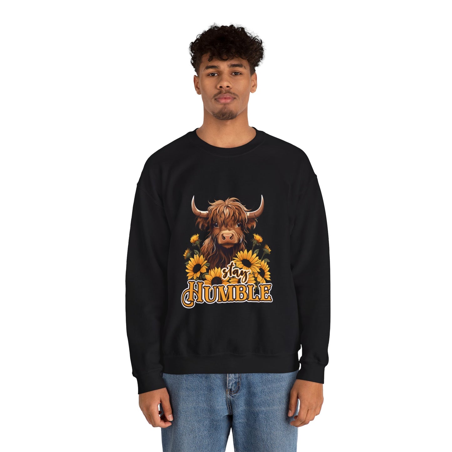 Stay Humble Cow Crewneck Sweatshirt