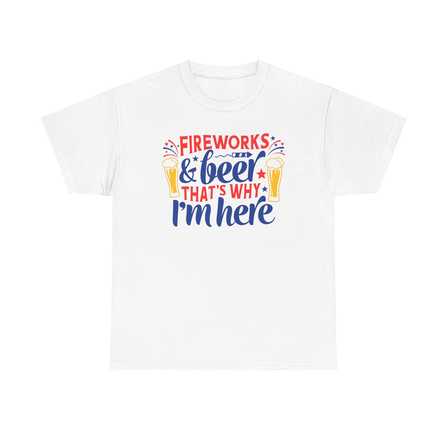 Fireworks & Beer  Tee
