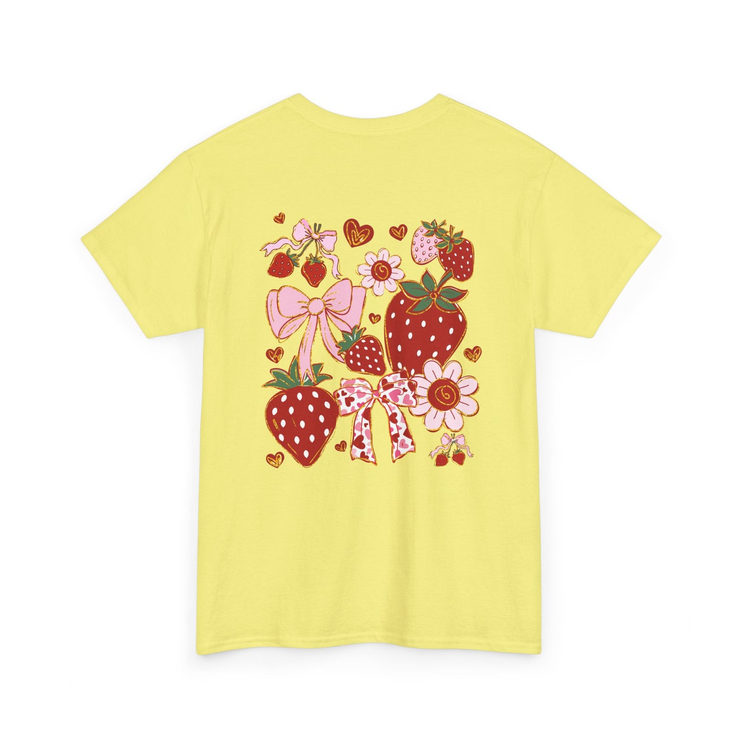 Strawberry Bow Graphic Tee