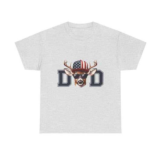 Patriotic Dad Deer Tee