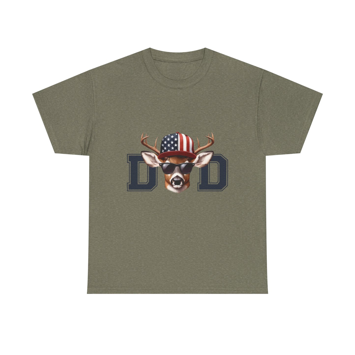 Patriotic Dad Deer Tee