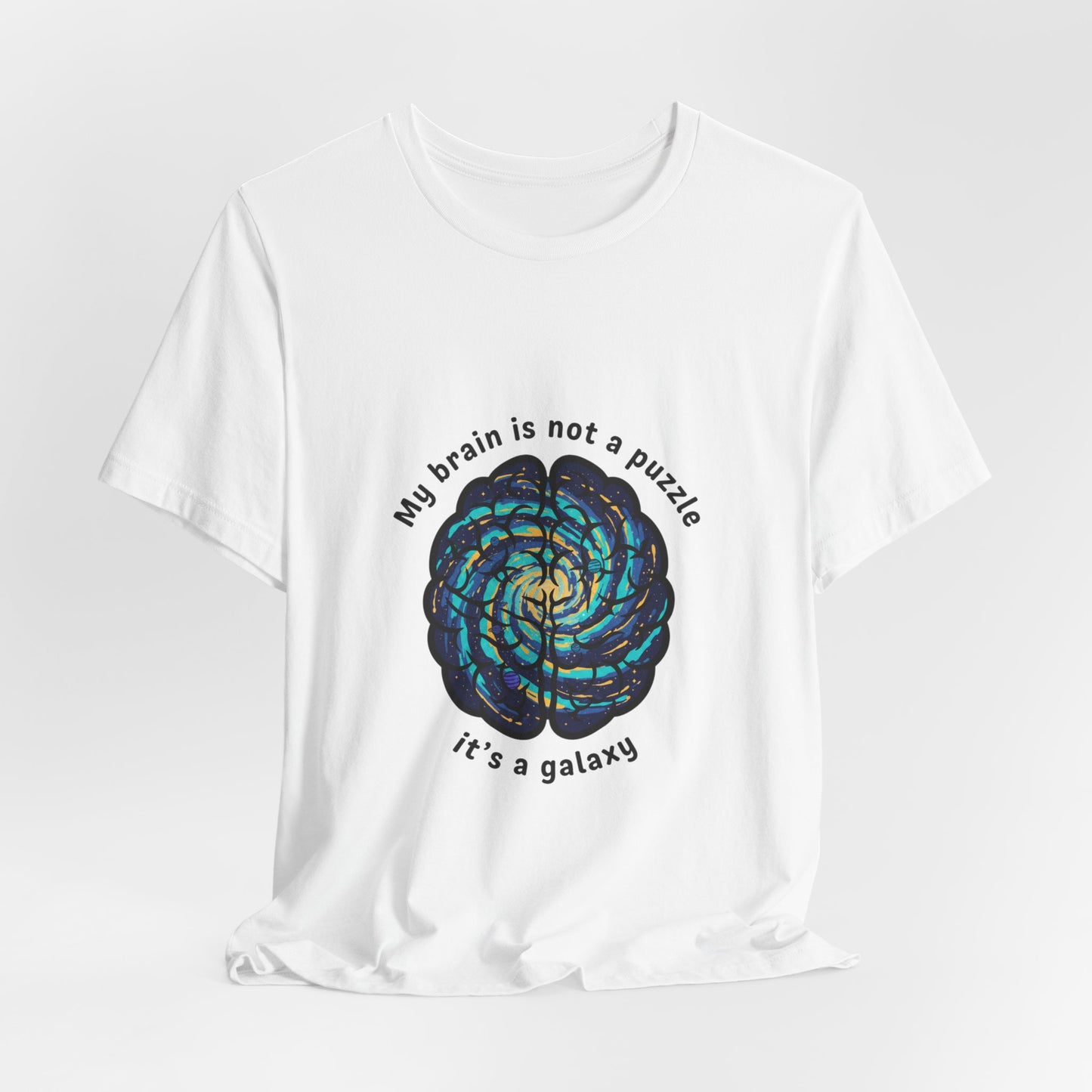 My Brain Is Not a Puzzle — It's a Galaxy T-Shirt | neurodiversity, autistic pride