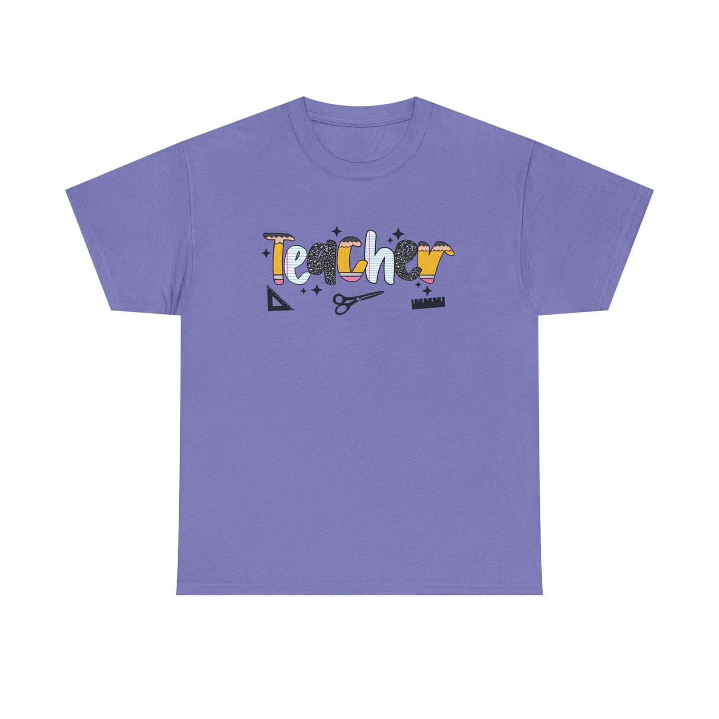 Teacher Appreciation Unisex Heavy Cotton Tee, Teacher Gift, Back to School Shirt, Classroom Outfit, Education T-Shirt