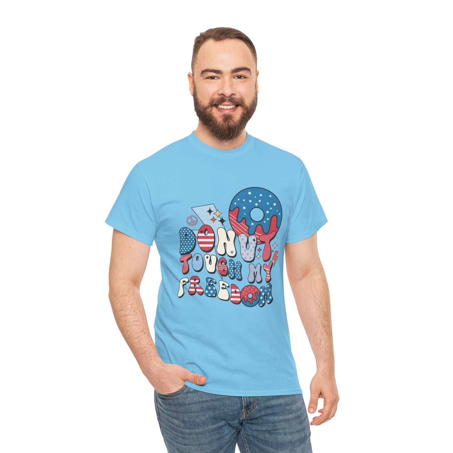 Patriotic Don't Touch My Freedom  T-shirt