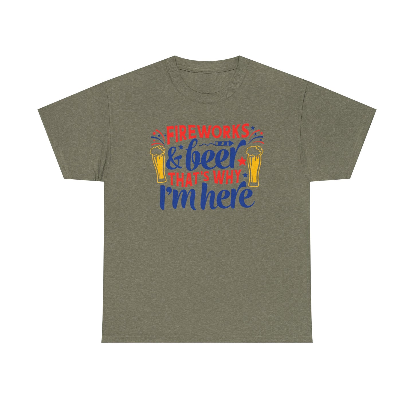 Fireworks & Beer  Tee