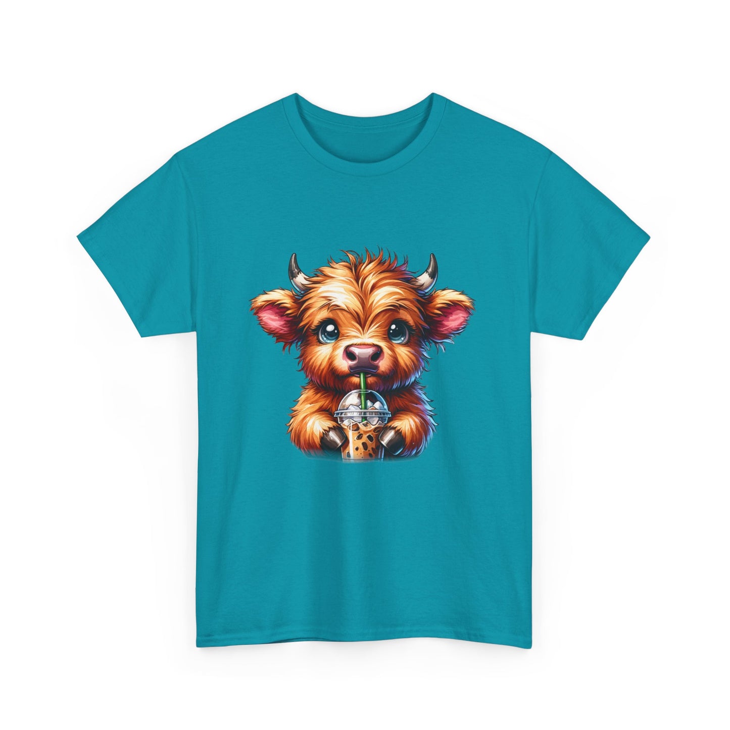 Cute Cow Coffee Tee