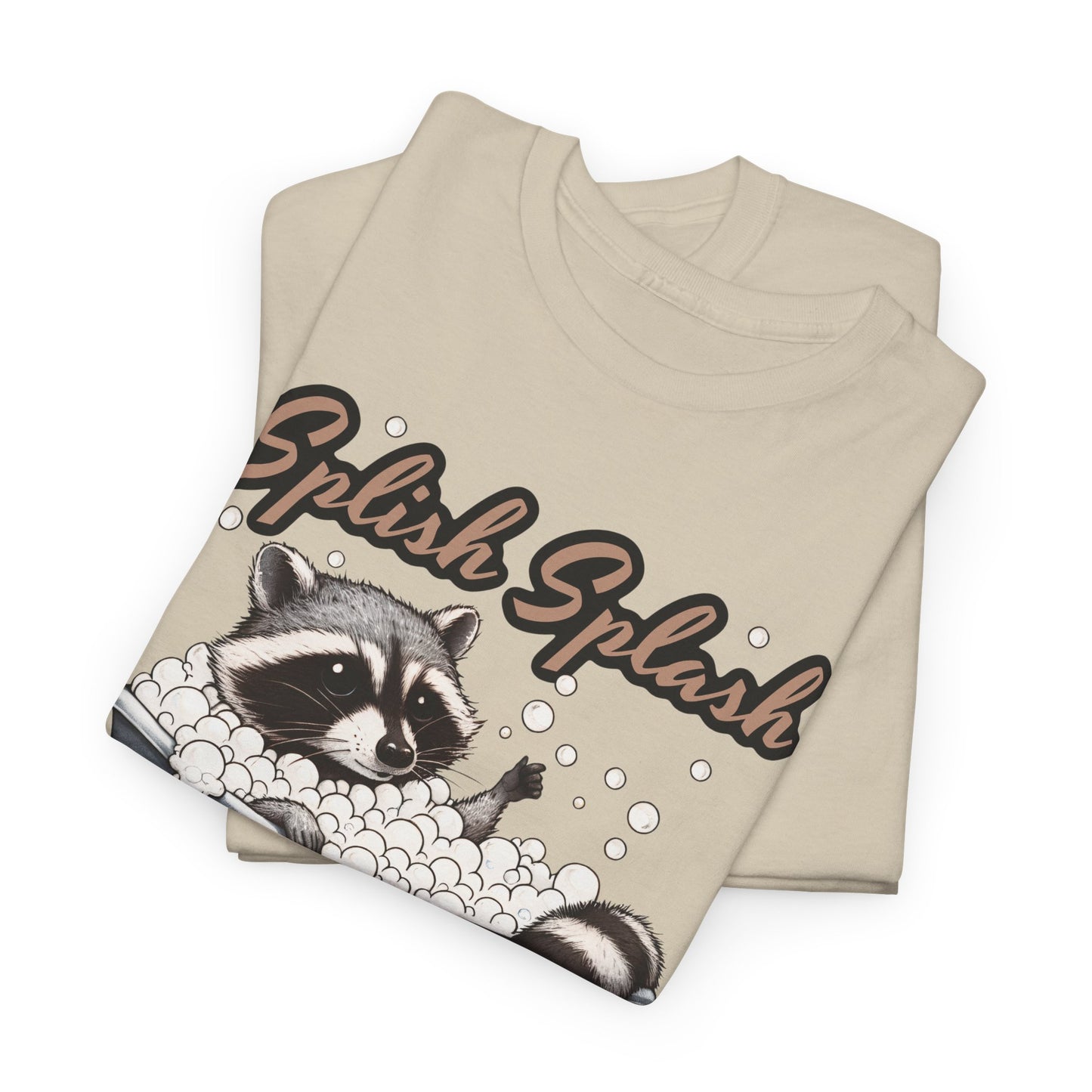 Splish Splash Raccon Tee