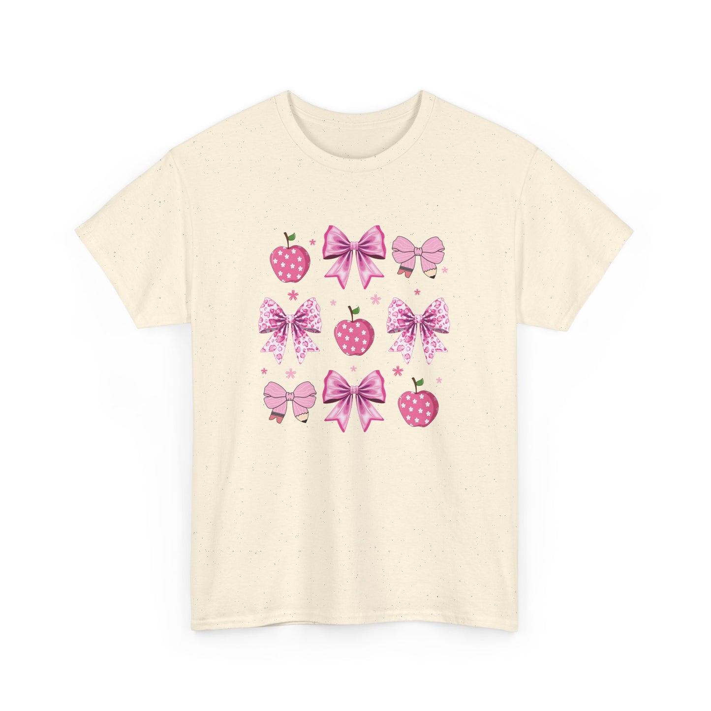 Cute Bow and Strawberry Graphic Tee, Fun Summer Outfit, Gift for Her, Casual Wear, Birthday Gift, Party Shirt