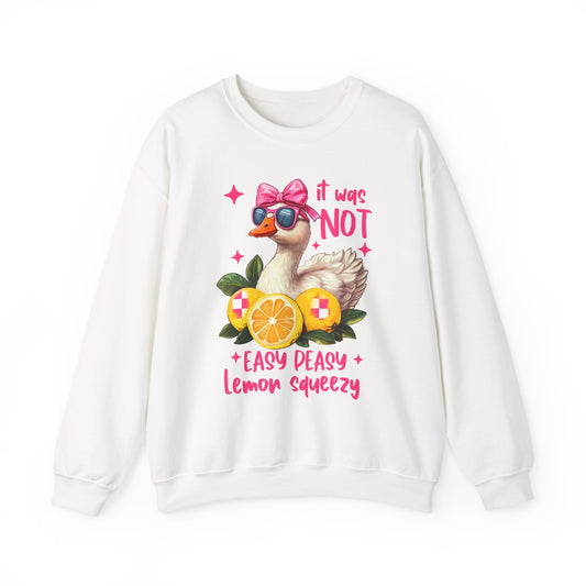 Sweatshirt - Squeezy Lemon Duck
