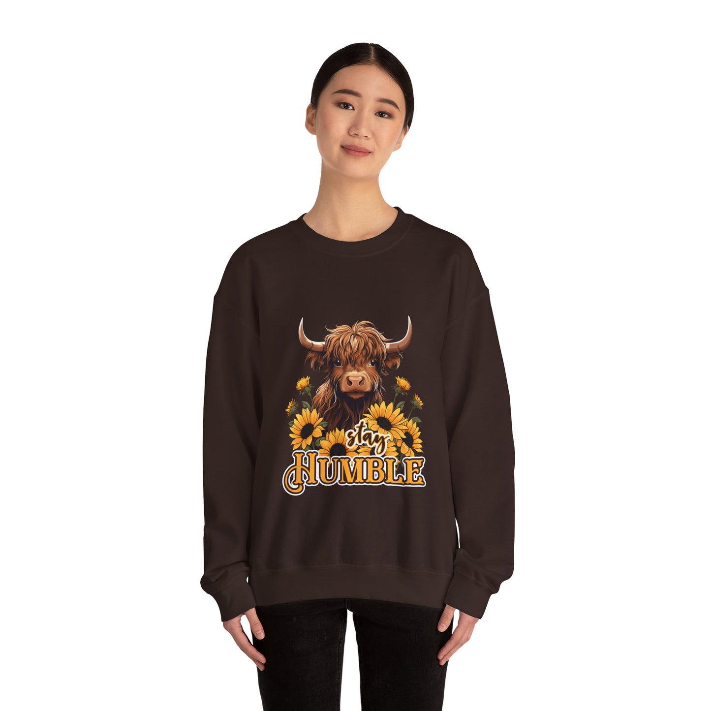 Stay Humble Cow Crewneck Sweatshirt