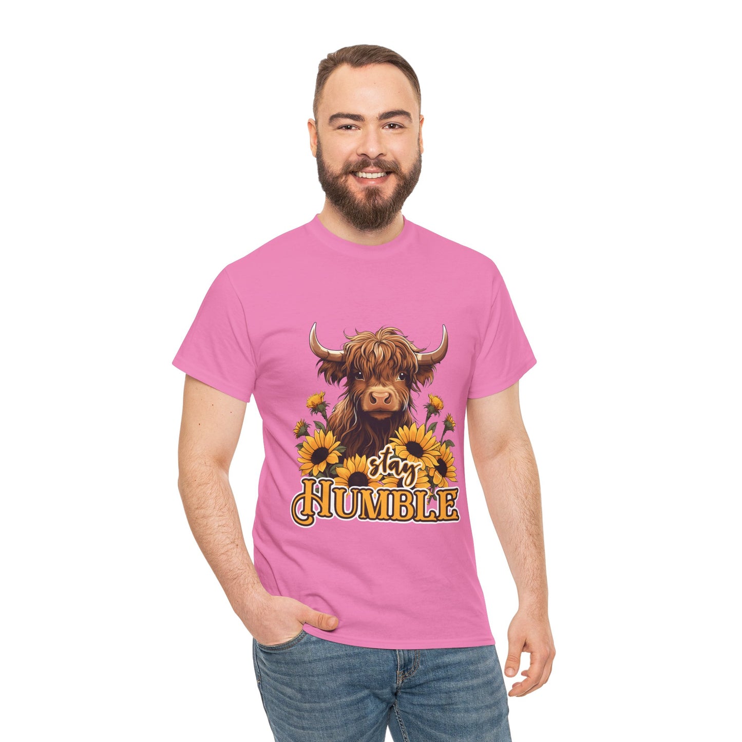Stay Humble Cow Tee