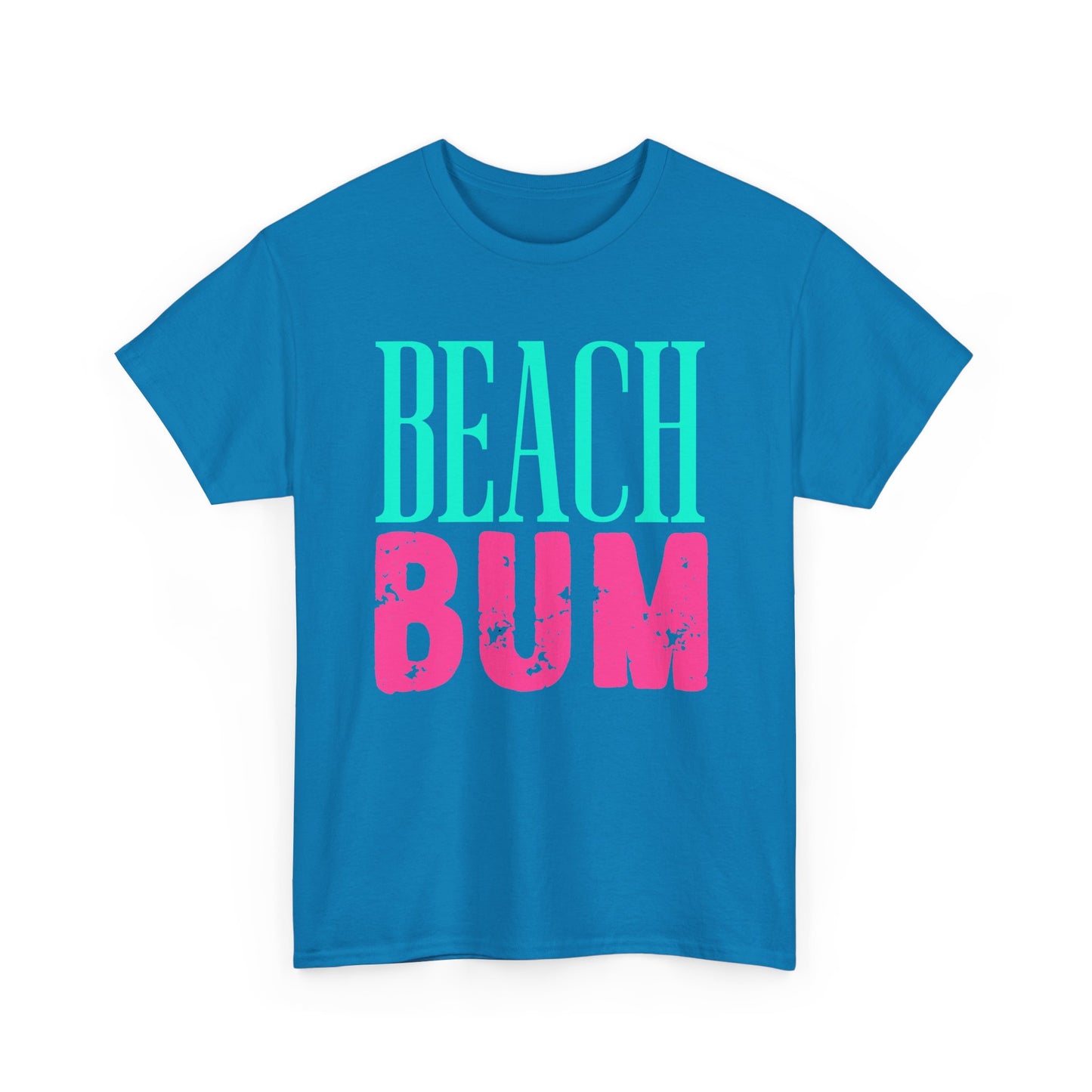 Beach Bum Unisex Heavy Cotton Tee | Perfect for Summer, Beach Days, Vacation, Casual Wear, Gifts