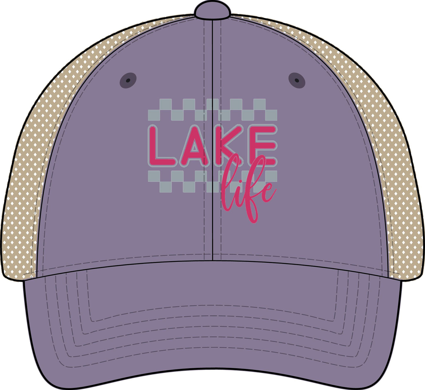 Women's Washed Mesh-Back Cap