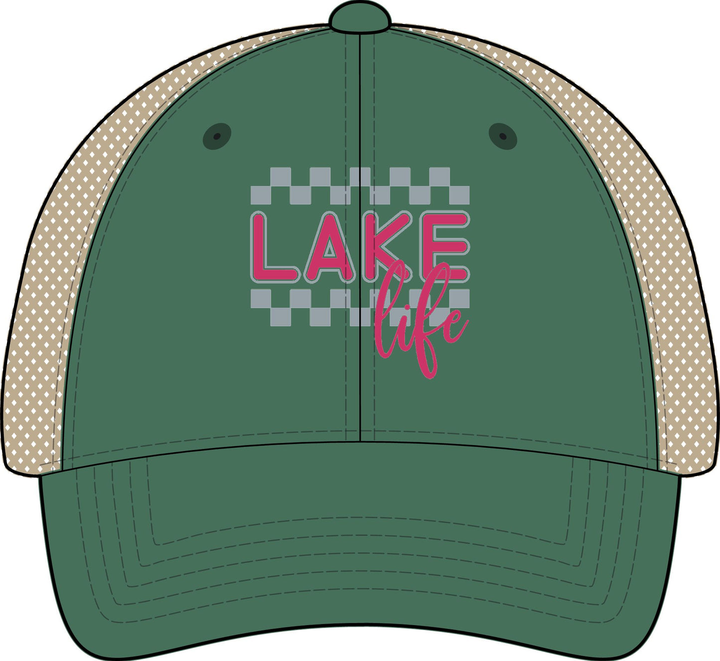 Women's Washed Mesh-Back Cap