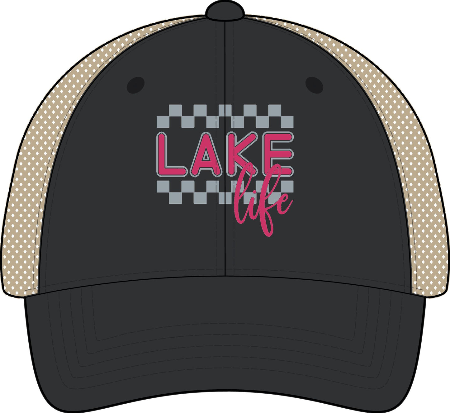 Women's Washed Mesh-Back Cap