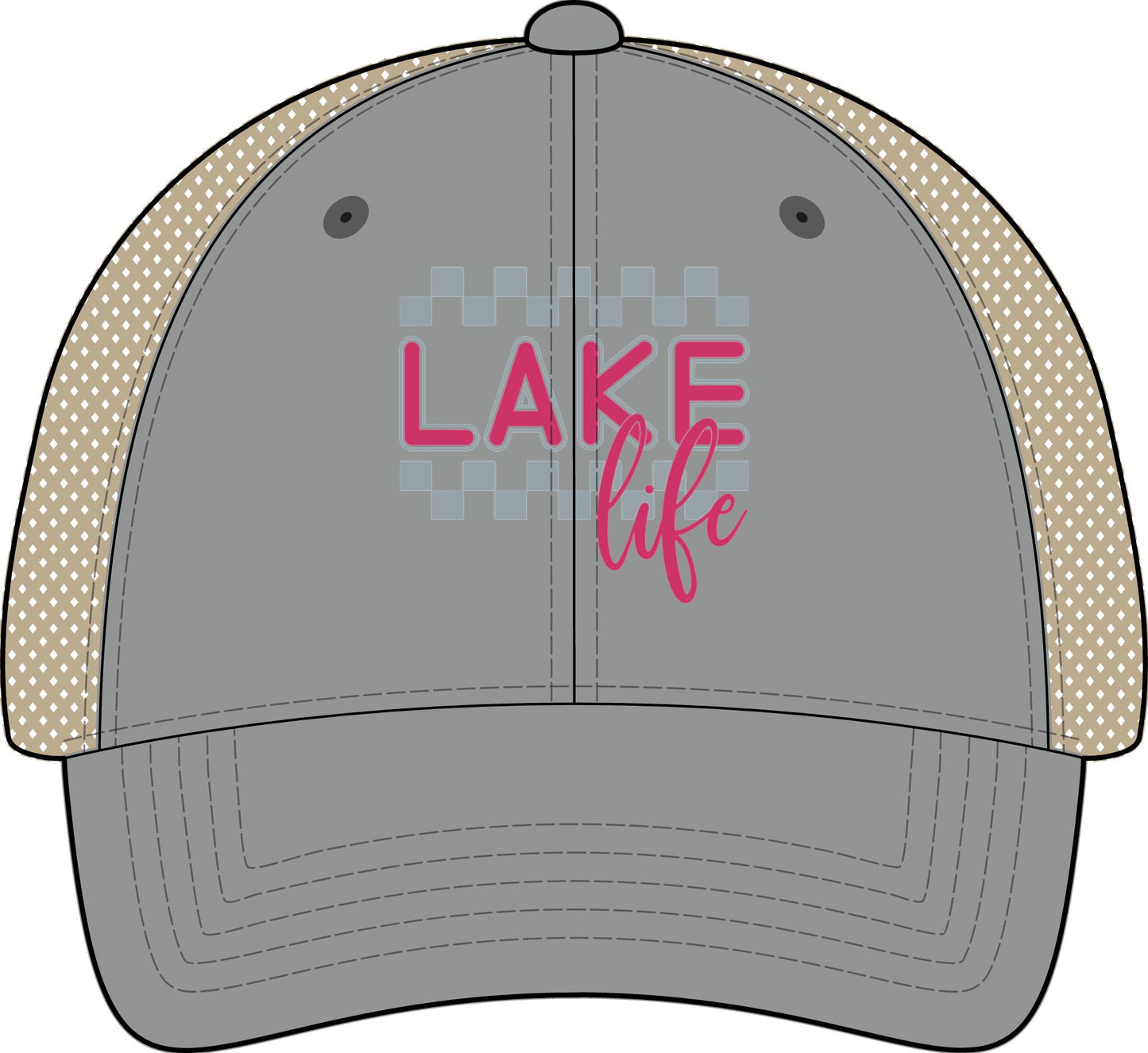 Women's Washed Mesh-Back Cap