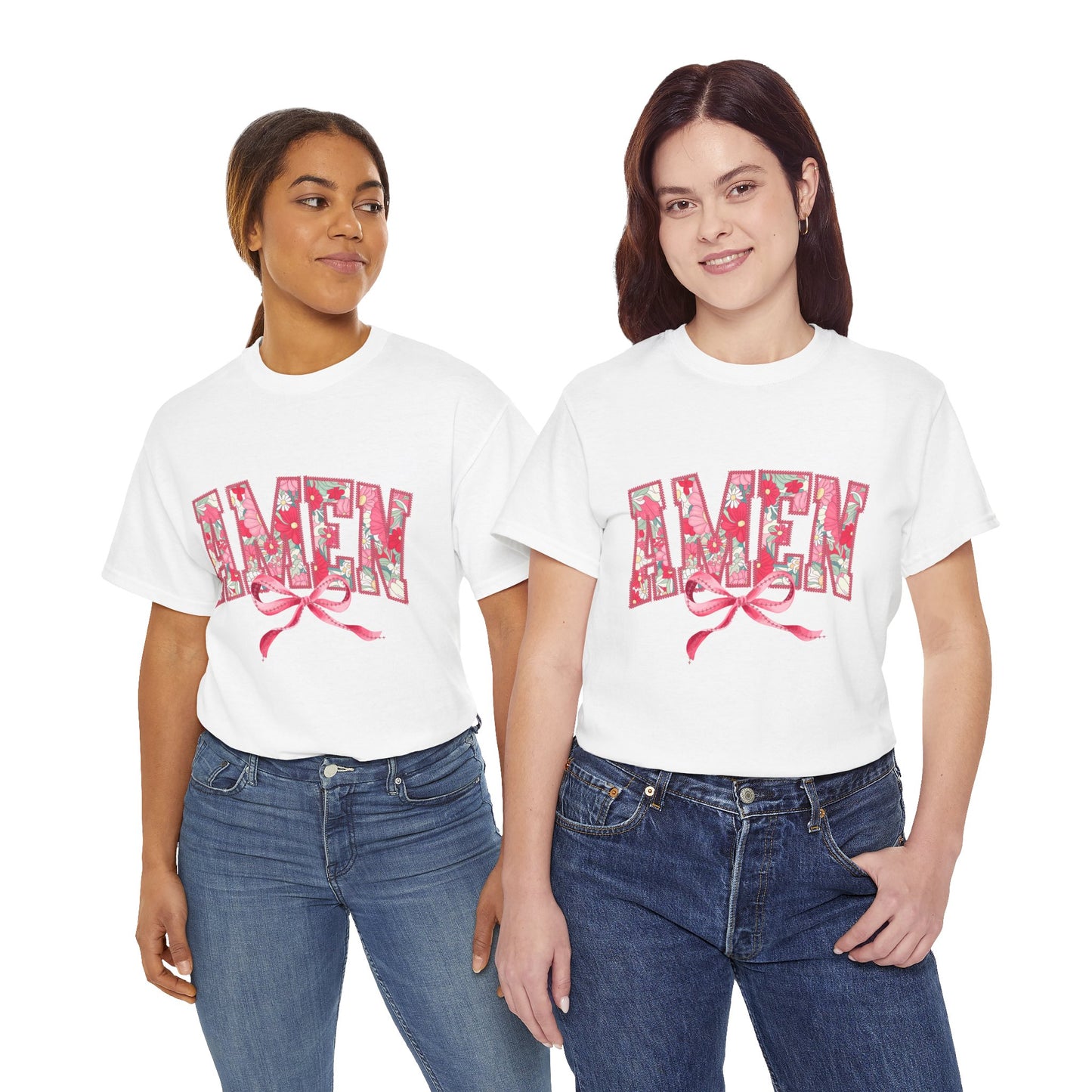 Floral Amen Tee