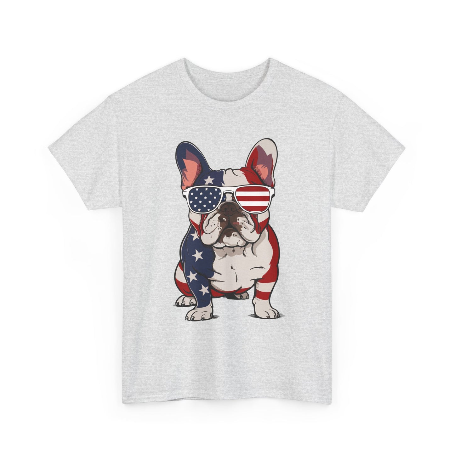 Patriotic French Bulldog Tee