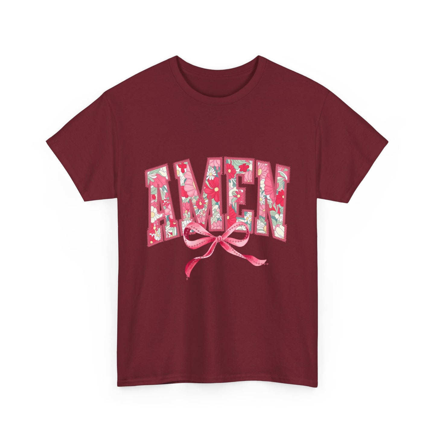 Floral Amen Tee