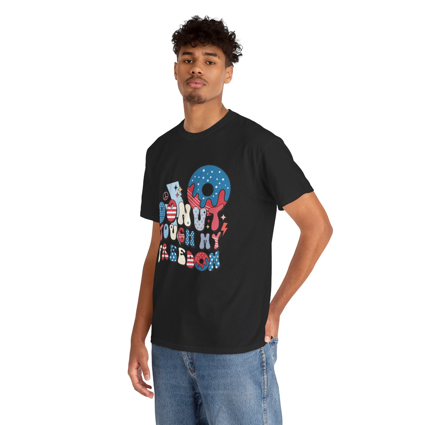 Patriotic Don't Touch My Freedom  T-shirt