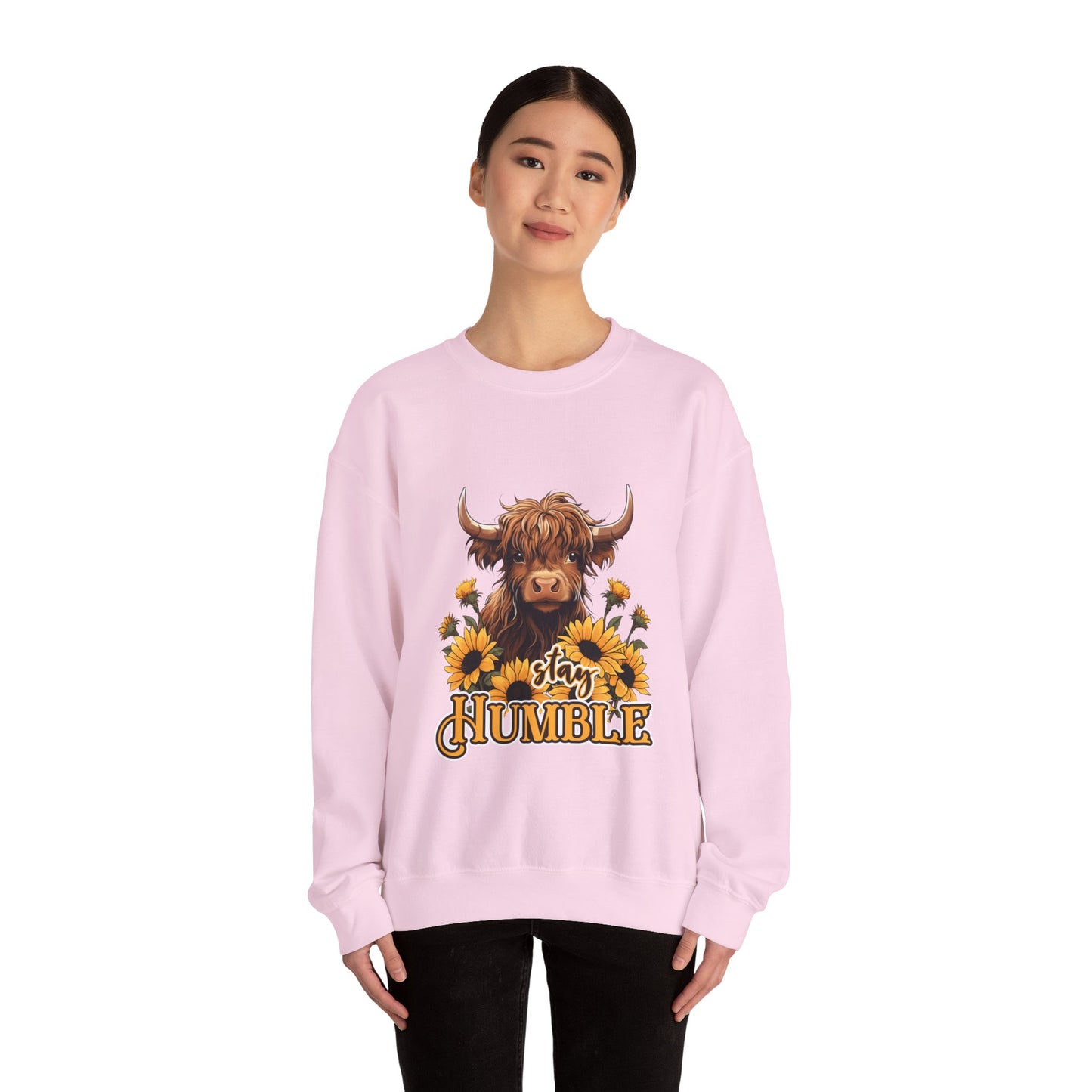 Stay Humble Cow Crewneck Sweatshirt