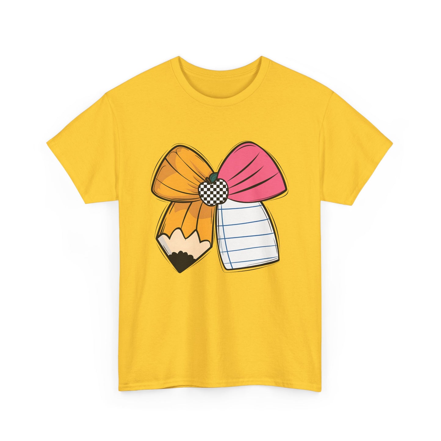 Cute Pencil Bow Personalize Tee