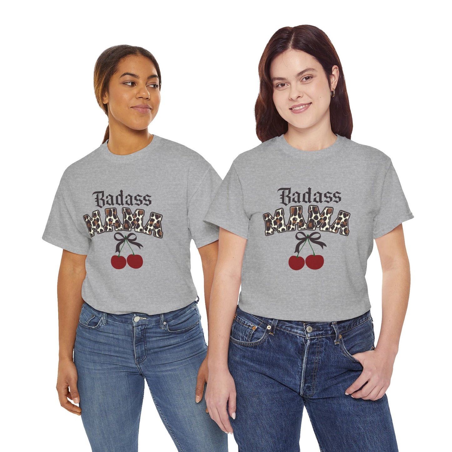Badass Mama Cheetah Tee