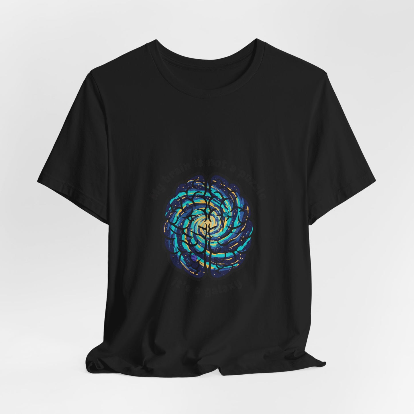 My Brain Is Not a Puzzle — It's a Galaxy T-Shirt | neurodiversity, autistic pride