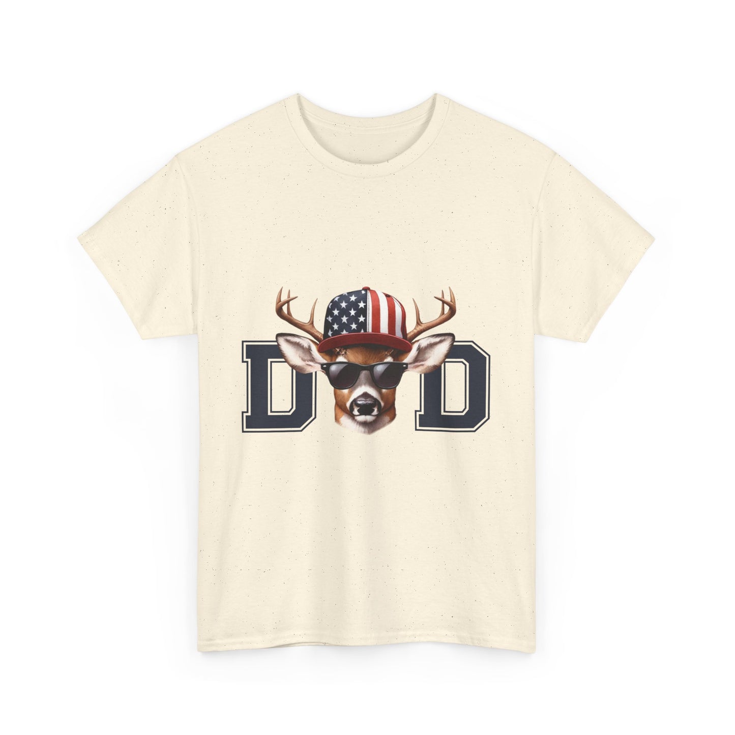 Patriotic Dad Deer Tee