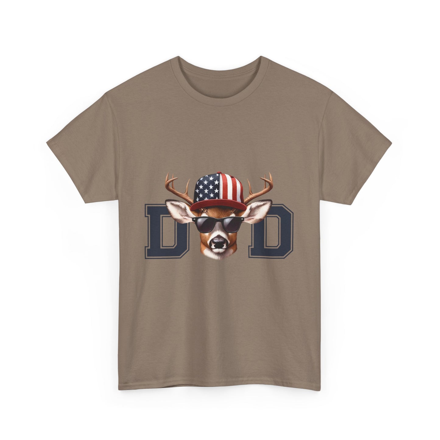 Patriotic Dad Deer Tee