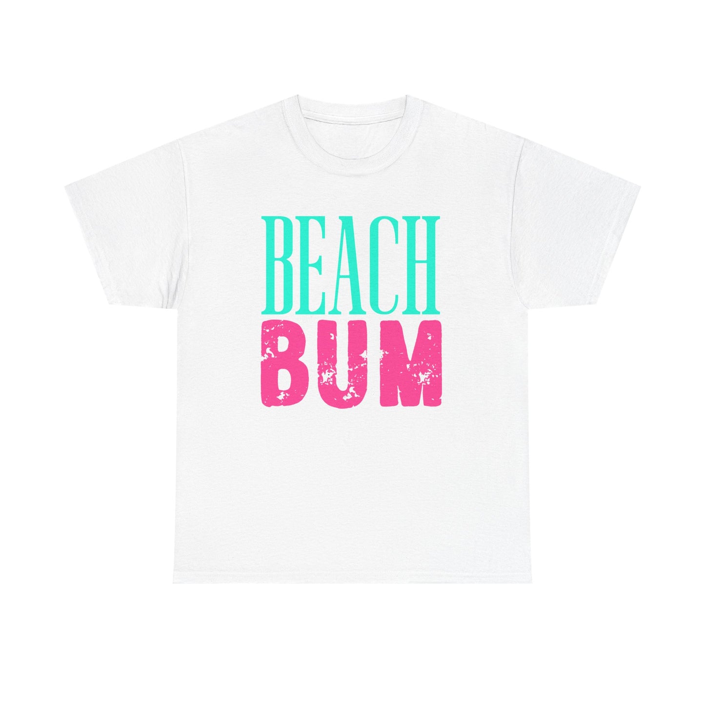 Beach Bum Unisex Heavy Cotton Tee | Perfect for Summer, Beach Days, Vacation, Casual Wear, Gifts