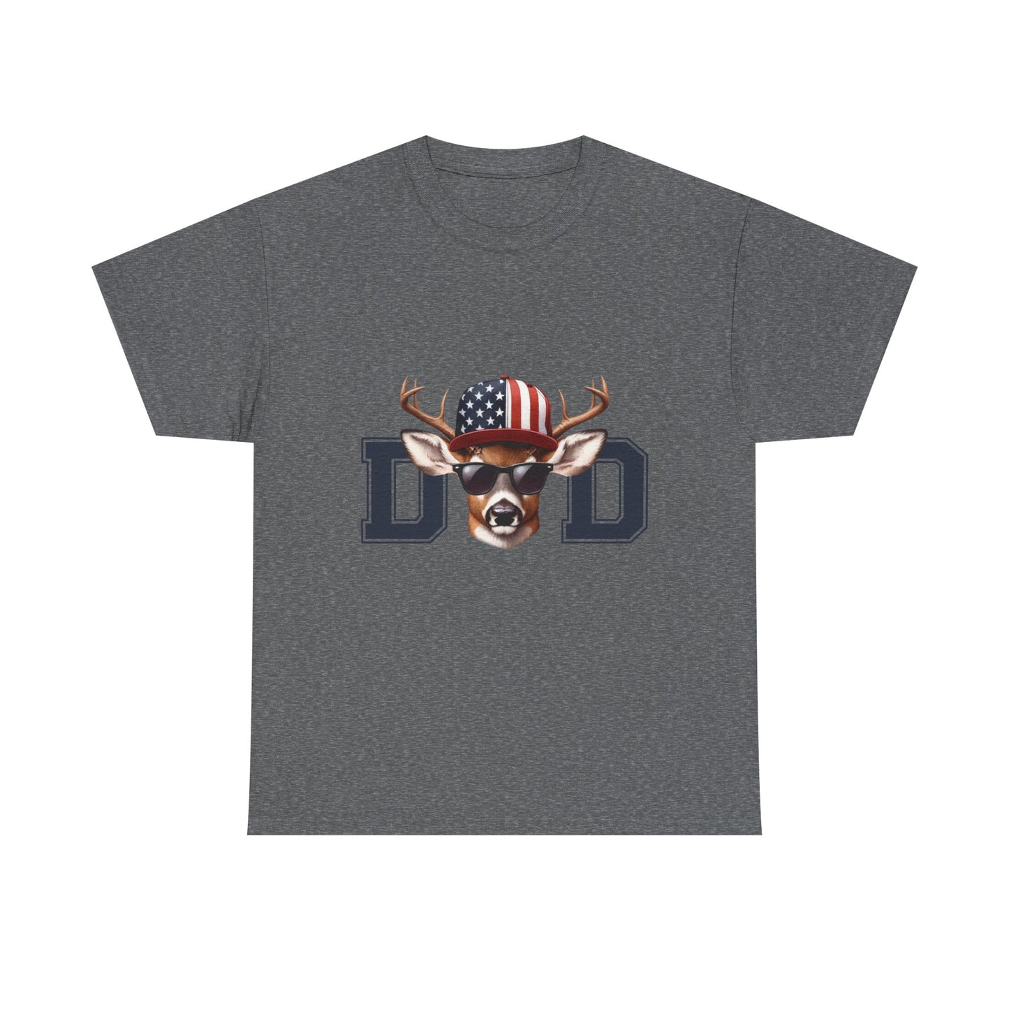 Patriotic Dad Deer Tee