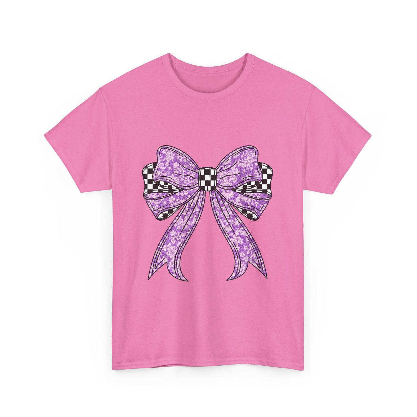 Purple Bow  Tee