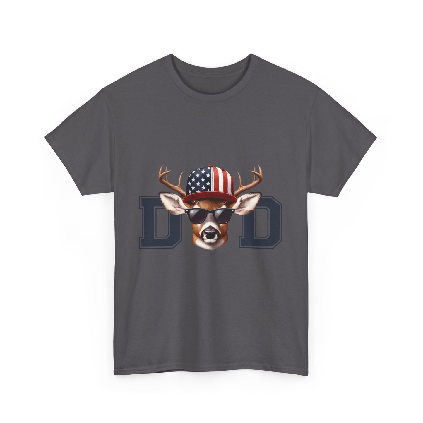 Patriotic Dad Deer Tee