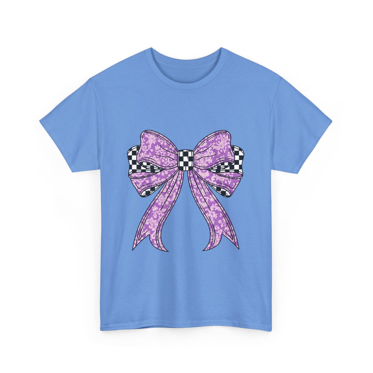 Purple Bow  Tee