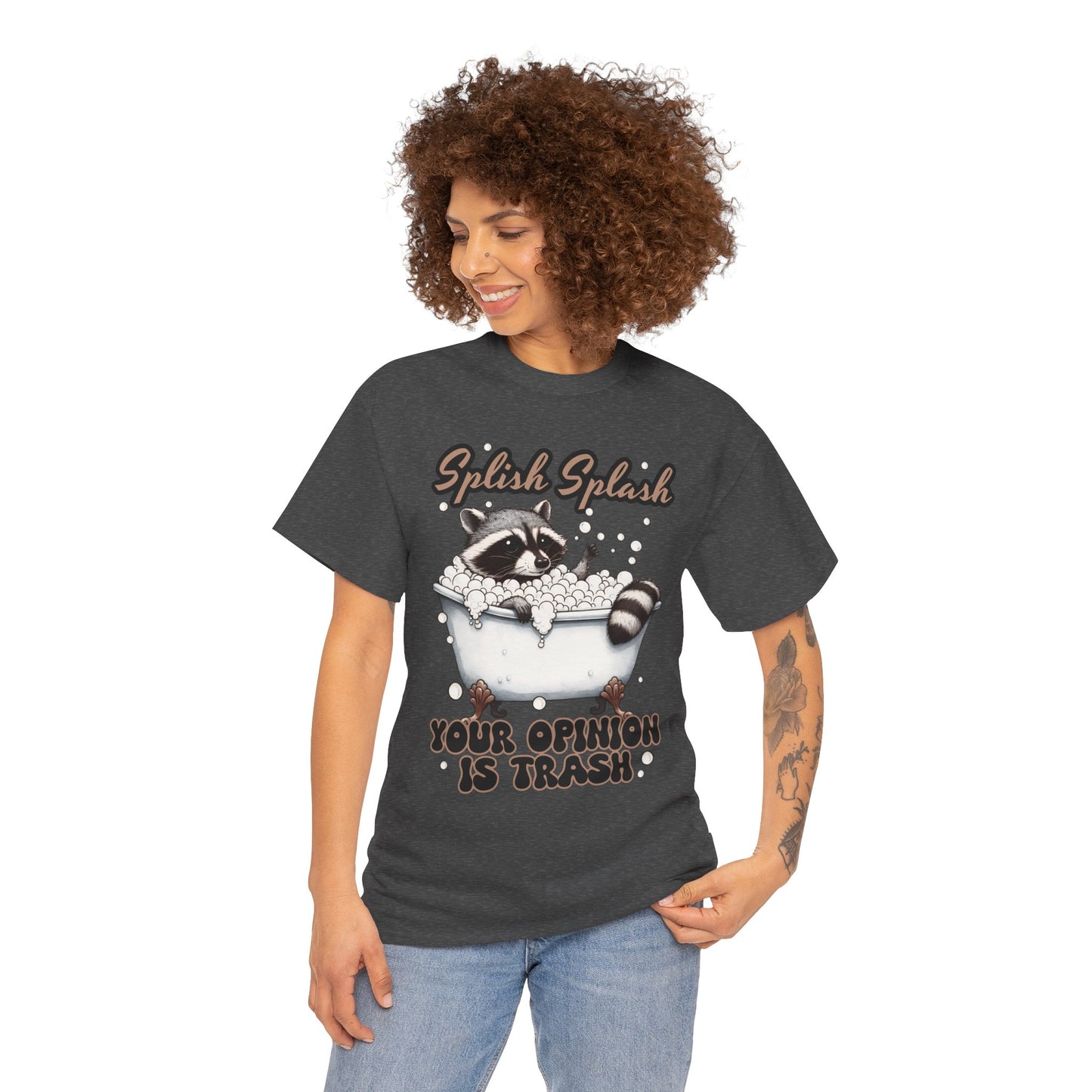 Splish Splash Raccon Tee