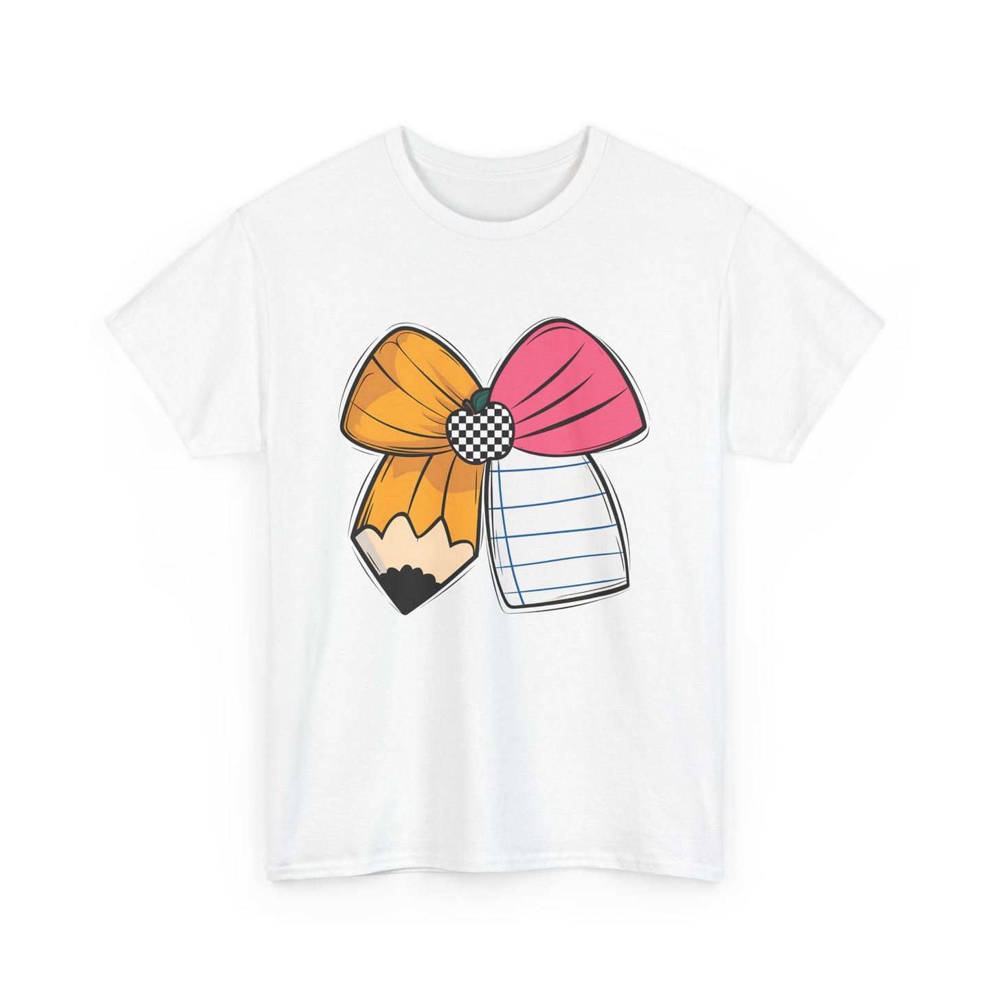Cute Pencil Bow Personalize Tee