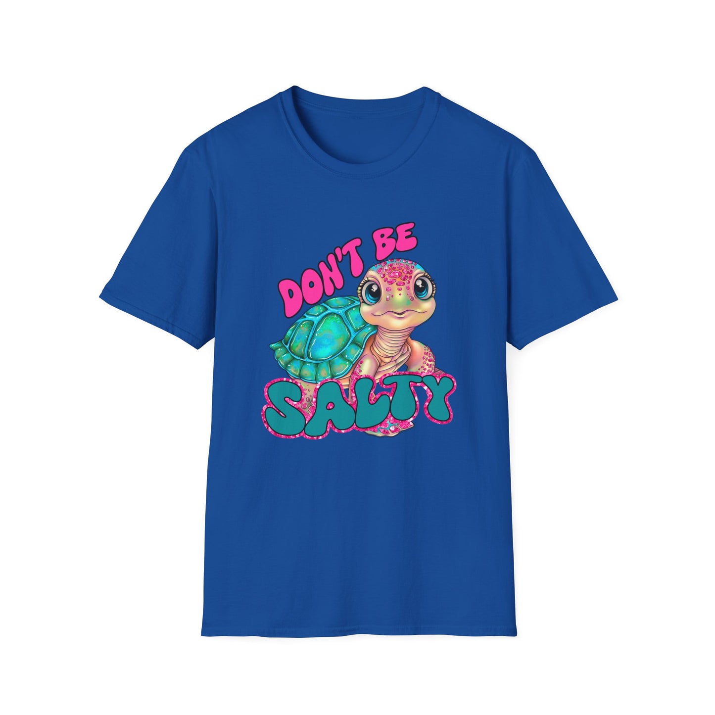 Don't Be Salty Turtle T-Shirt — Cute Sea Turtle Graphic Tee
