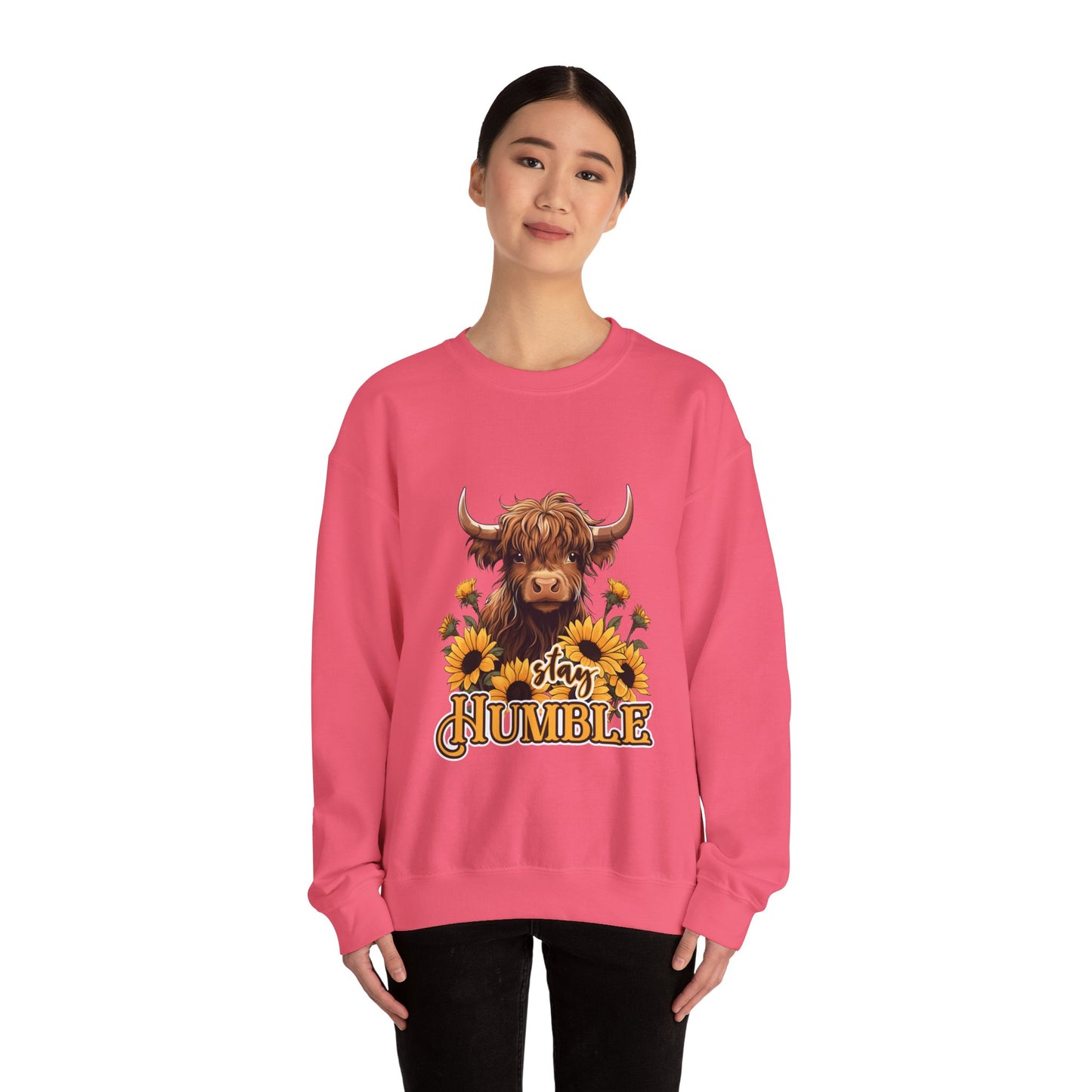 Stay Humble Cow Crewneck Sweatshirt