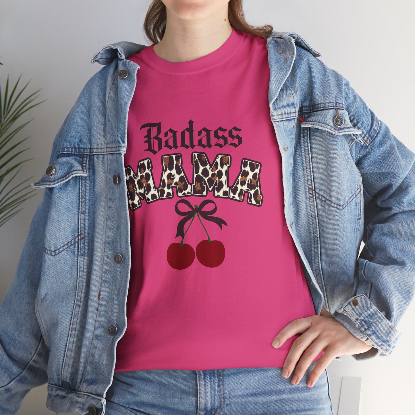 Badass Mama Cheetah Tee