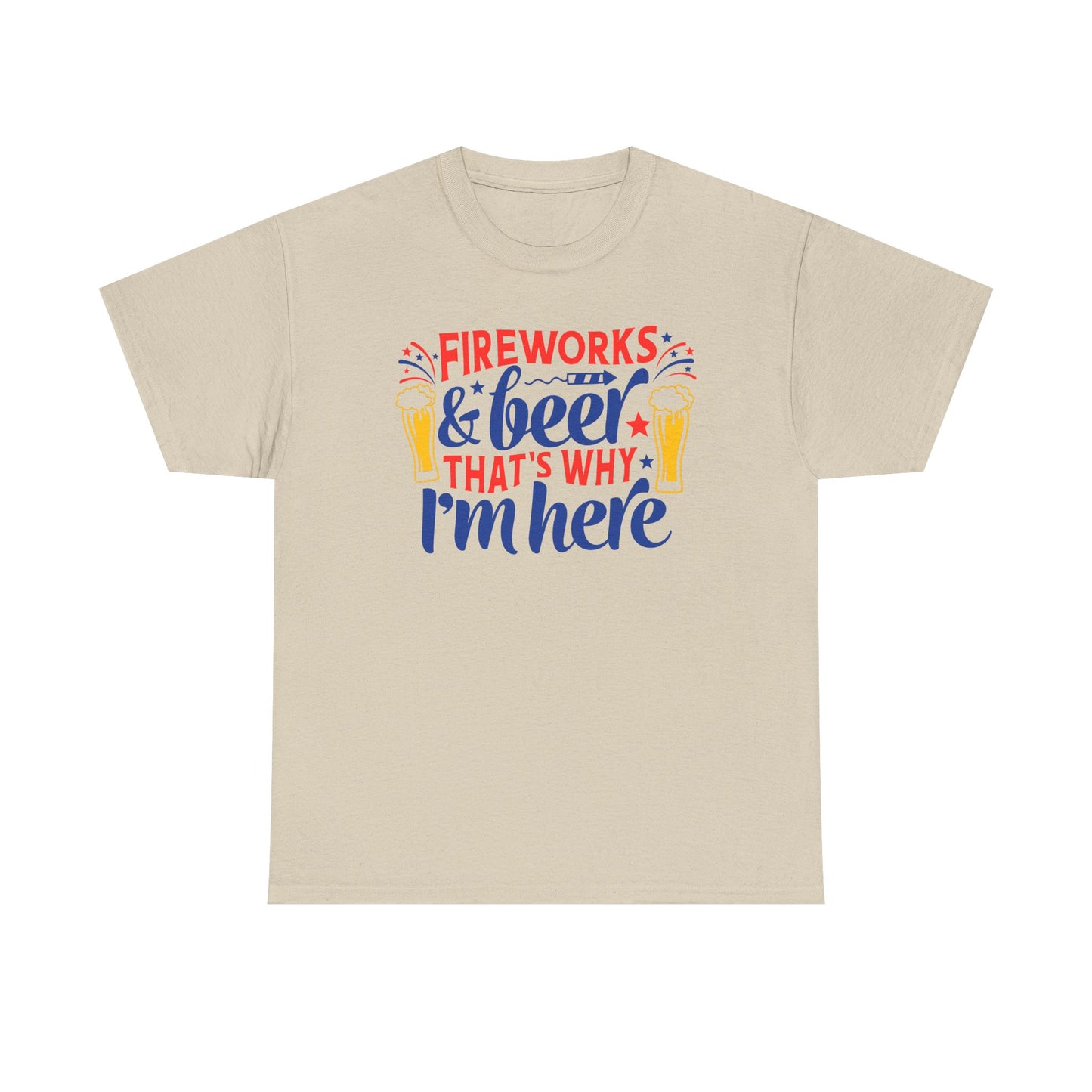 Fireworks & Beer  Tee